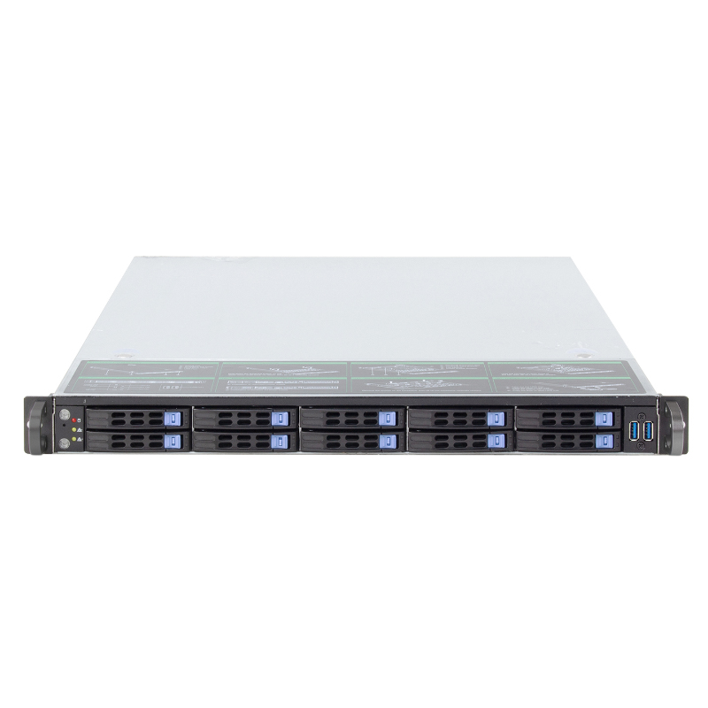 1U Steel Rackmount Storage Chassis
