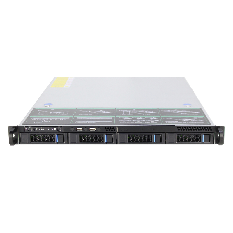 1U SGCC Rackmount Server Case
