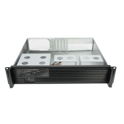 Chasis de acero para montaje en rack de 2U