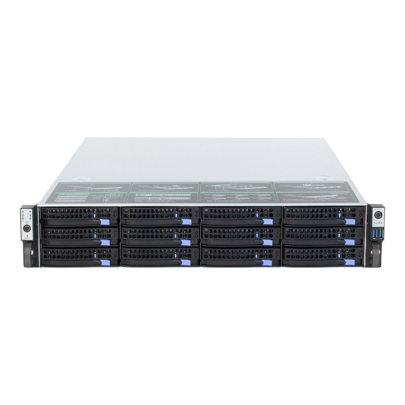 2U 12-Bay Storage Chassis