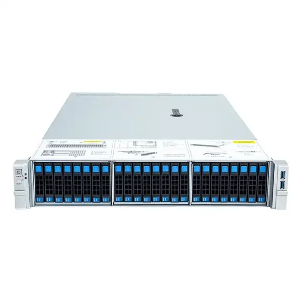 2U 12-Bay Steel Rackmount Server Chassis