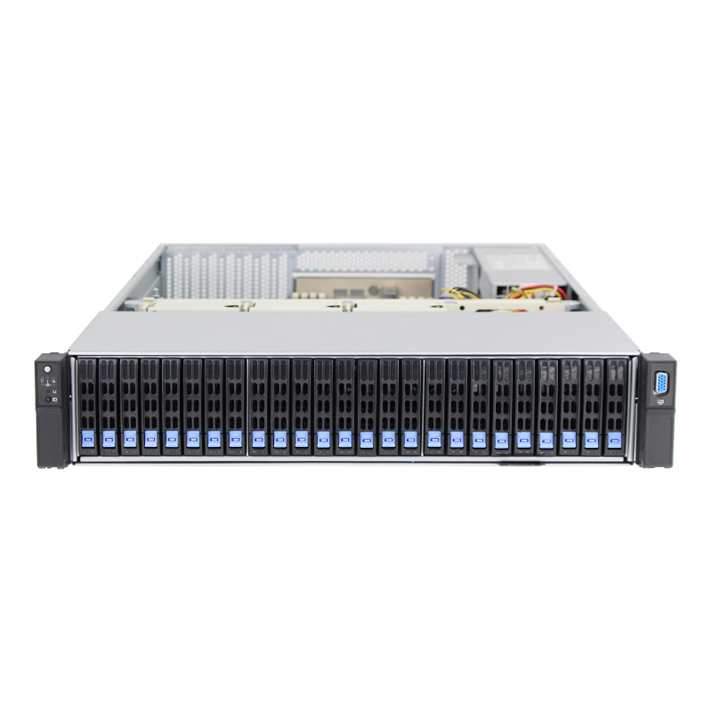 Châssis de serveur OEM à montage en rack à 25 emplacements