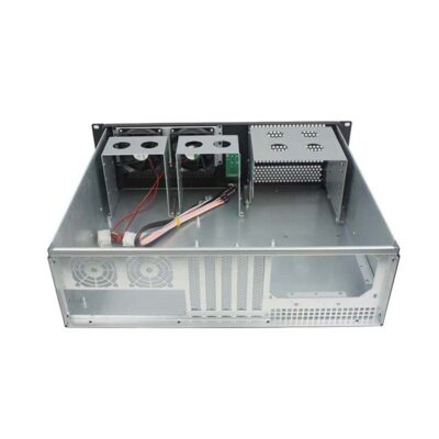 3U Rackm3U Steel Rackmount Chassisount Case Model ISC RC3U390F M 8 HDD 5 Slots (4) Chassis de montagem em rack de aço de 3U