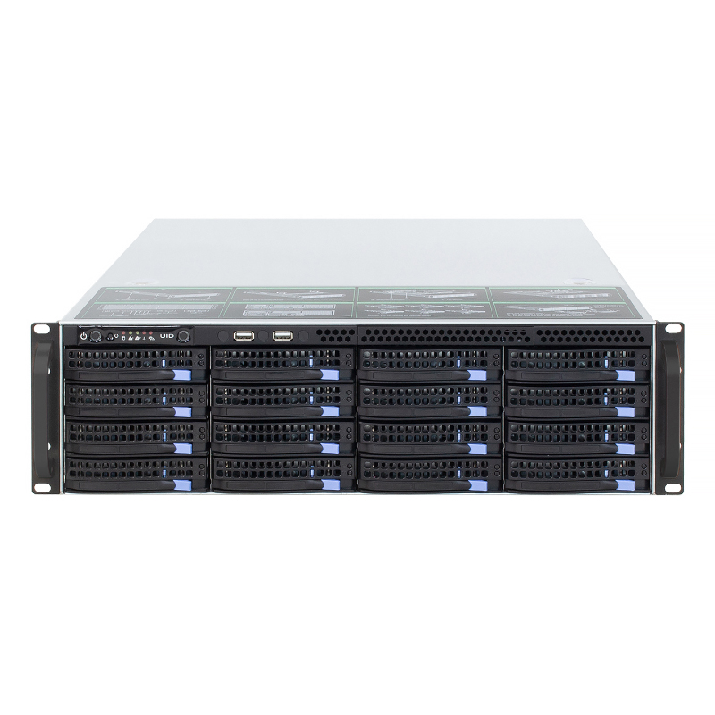 3U 16-Bay Server Chassis