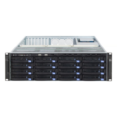 3U-Servergehäuse mit 16 Einschüben
