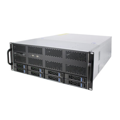 4U-Rack-Servergehäuse mit 8 Einschüben 4U-Rack-Servergehäuse mit 8 Einschüben