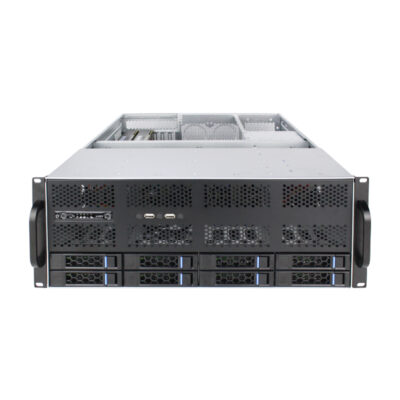 4U-Rack-Servergehäuse mit 8 Einschüben 4U-Rack-Servergehäuse mit 8 Einschüben