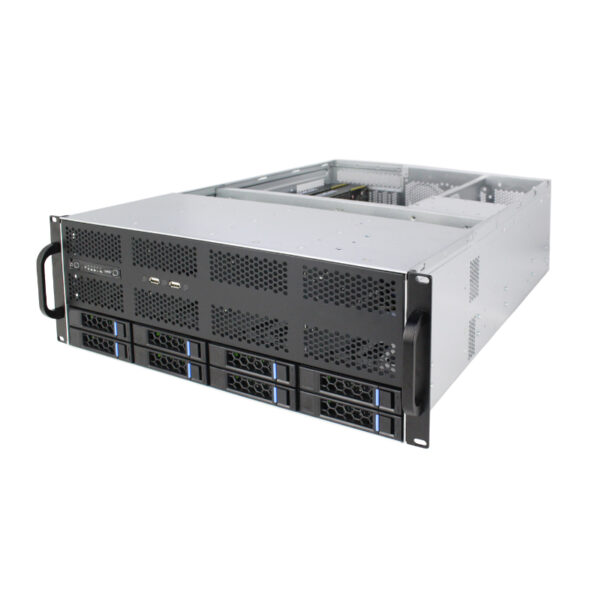4U 8-Bay Rackmount Server Chassis