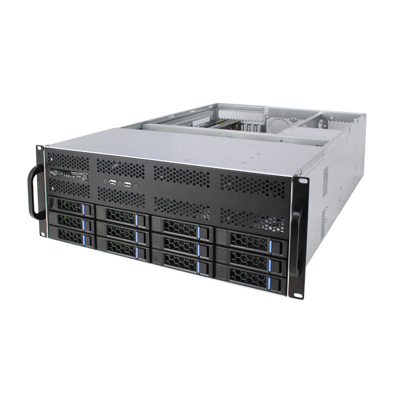 Châssis de serveur montable en rack à 12 baies Châssis de serveur montable en rack à 12 baies