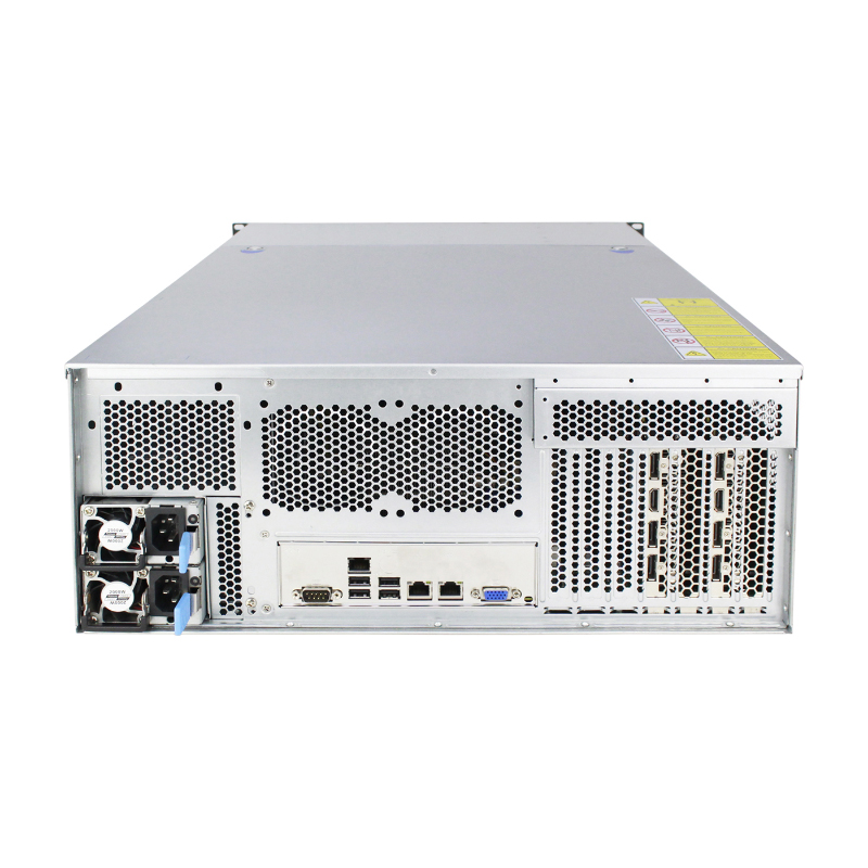Boîtier serveur 4U Modèle ISC-SC465-H12-T 12 disques durs en façade 7 emplacements d'extension (2) Châssis de serveur montable en rack à 12 baies