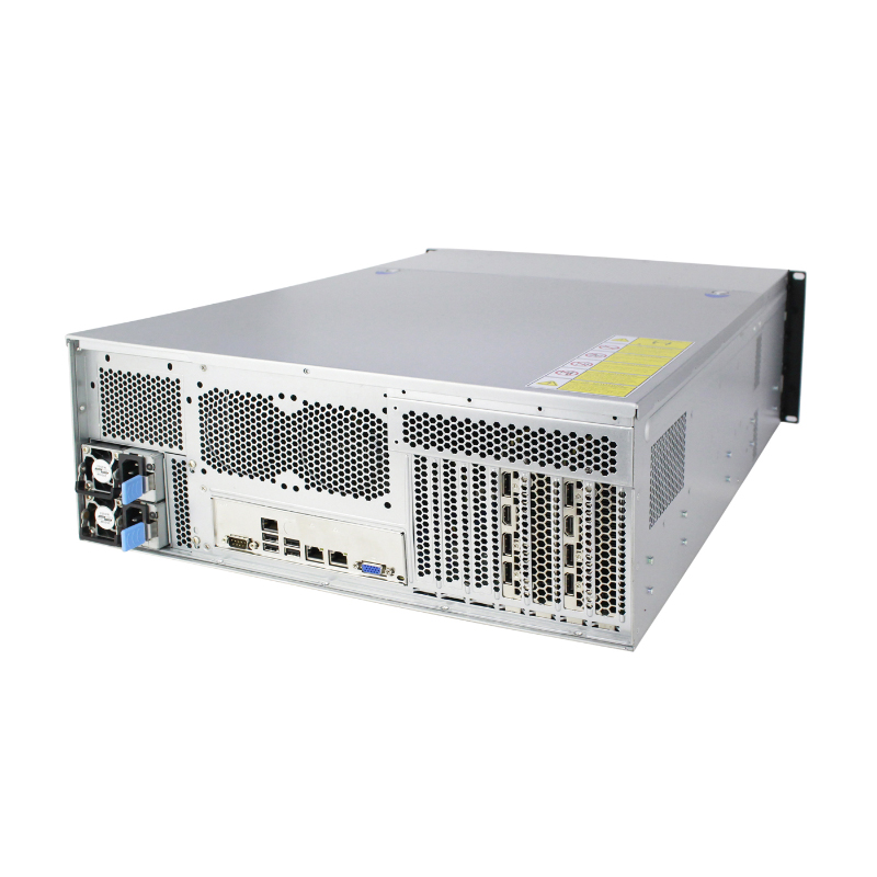 Boîtier serveur 4U Modèle ISC-SC465-H12-T 12 disques durs en façade 7 emplacements d'extension (3) Châssis de serveur montable en rack à 12 baies