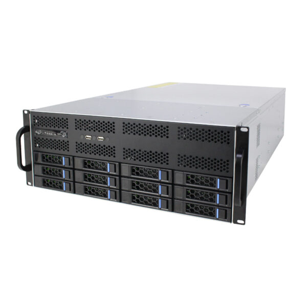 12-Bay Rackmount Server Chassis
