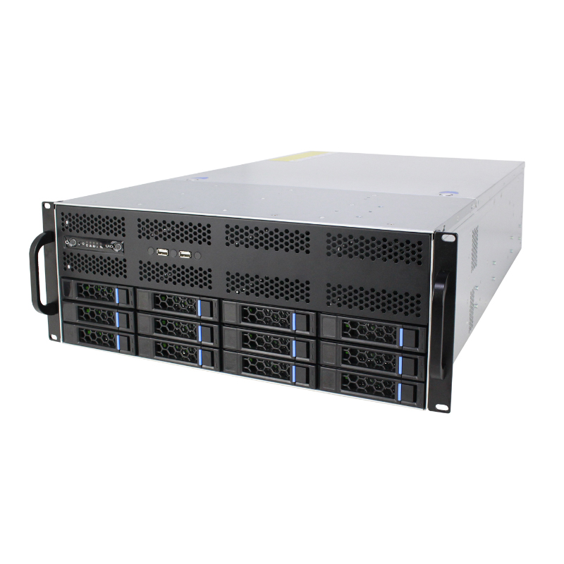 Châssis de serveur montable en rack à 12 baies Châssis de serveur montable en rack à 12 baies