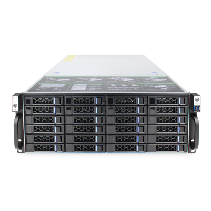 4U 24-Bay Rackmount Storage Chassis