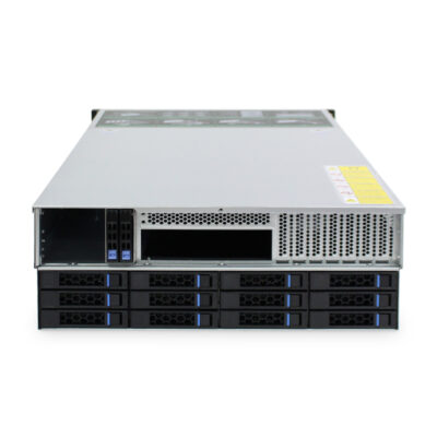 4U サーバーケース ISC-SC465-H36-T 24 フロント HDD 12 リア HDD 7 拡張スロット (4)