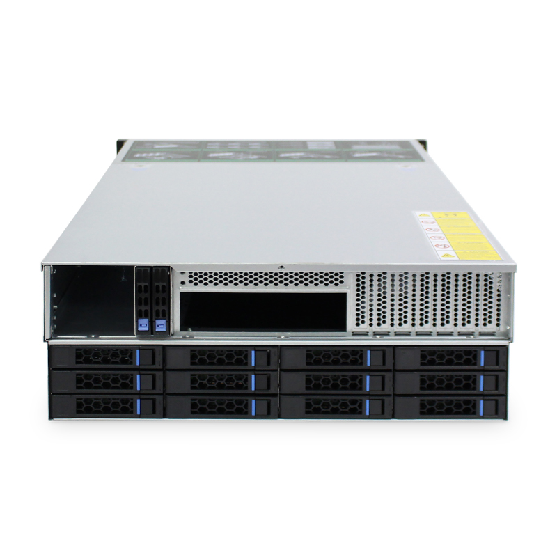 4U サーバーケース ISC-SC465-H36-T 24 フロント HDD 12 リア HDD 7 拡張スロット (4)