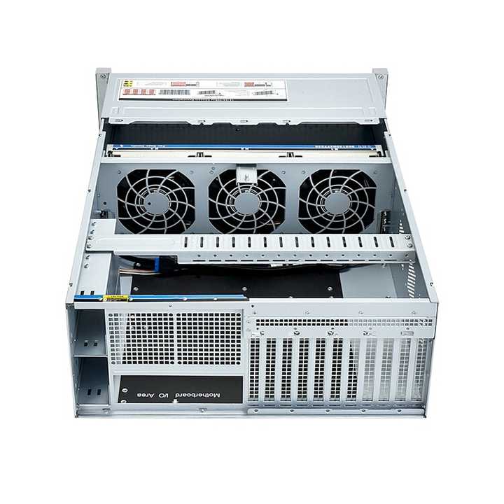 Châssis de serveur 4U à 8 baies