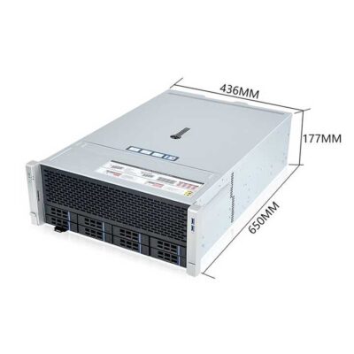 Châssis de serveur 4U à 8 baies