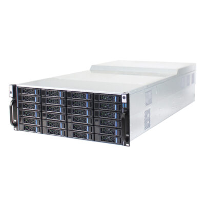 Chasis para servidor GPU de 4U y 24 bahías
