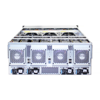 Chasis para servidor GPU de 4U y 24 bahías