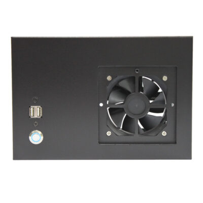 Wallmount Case 2 Slots Model ISC-WMS31B-M 7x7 Mainboard 2 2.5 inch HDDs (2)