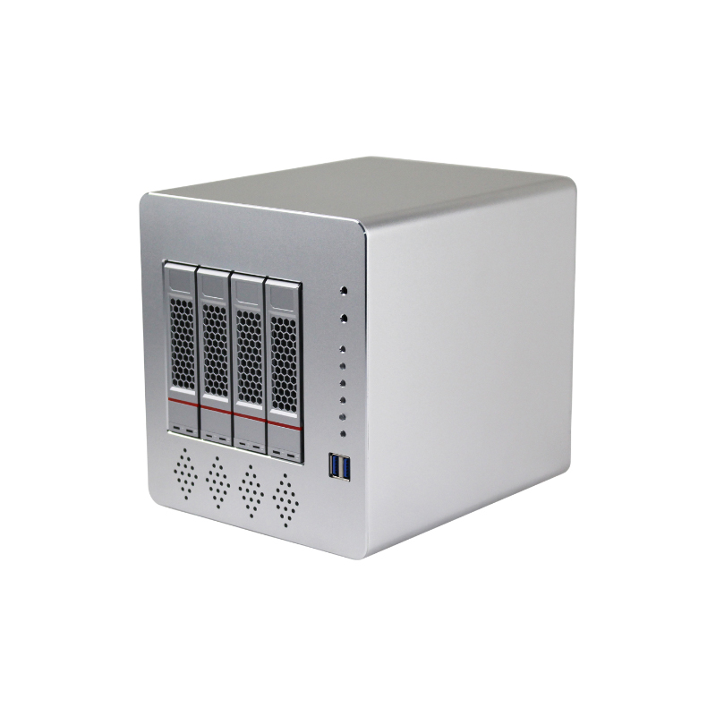 4-Bay Aluminum NAS Chassis