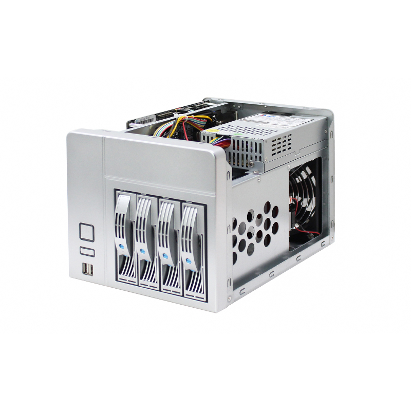 4-Bay SGCC Mini-ITX NAS Chassis 4-Bay SGCC Mini-ITX NAS Chassis