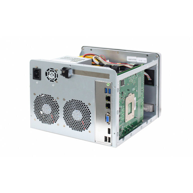 Mini-ITX-NAS-Gehäuse mit 6 Einschüben